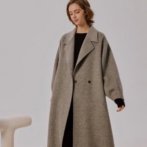 NAP loungewear cocoon coat